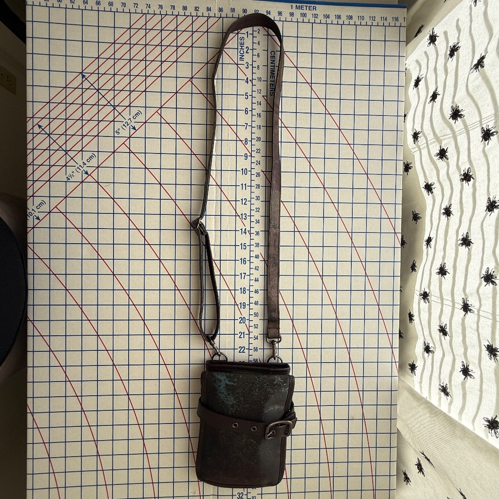 Jean Paul Gaultier Vintage 1995 V Cyber Bag, 2Way Shoulder or Crossbody - Picture 10 of 16